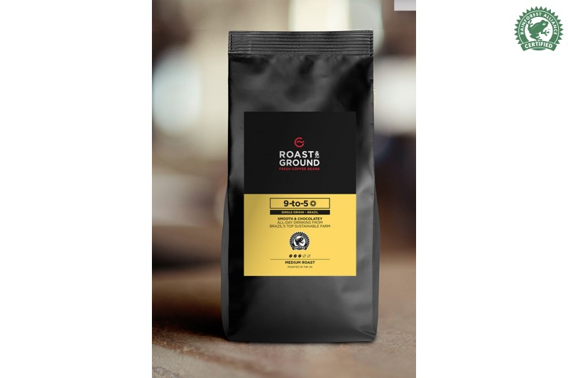 9-to-5 Rainforest Alliance Beans 12x450g
